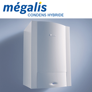 Mégalis Chaudière Hybride mixte 24 kW